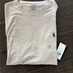 Polo by Ralph Lauren Men's Beige T-Shirt